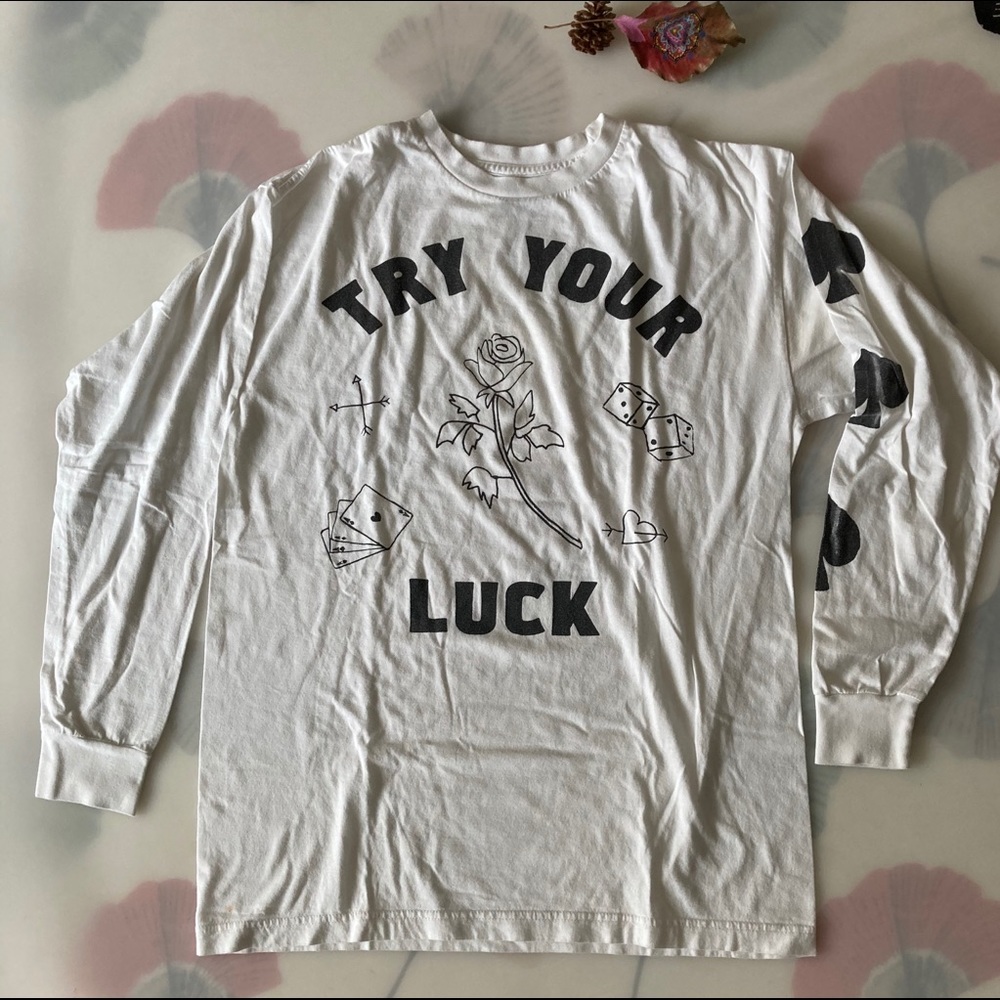 Silence+Noice long sleeve t-shirt Try your Luck size M